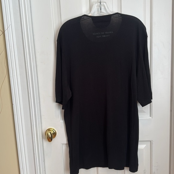 Helmut Lang black Black Graphic T-Shirt - Picture 4 of 5